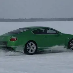 Bentley Ice Racing in Finland